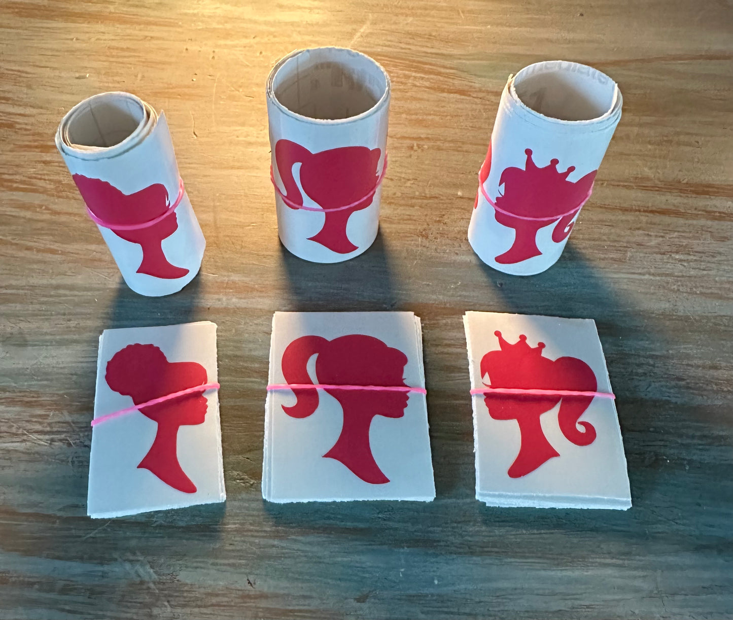 Doll Princess Two Sticker