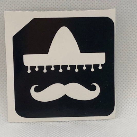 Mustache Sombrero Two - 10pk