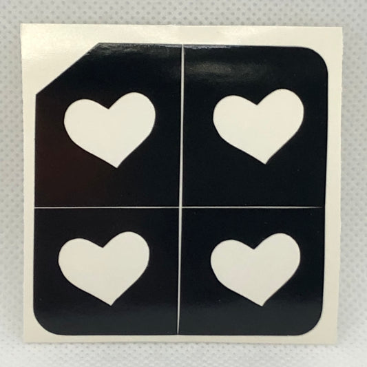 Hearts Four M - 10pk