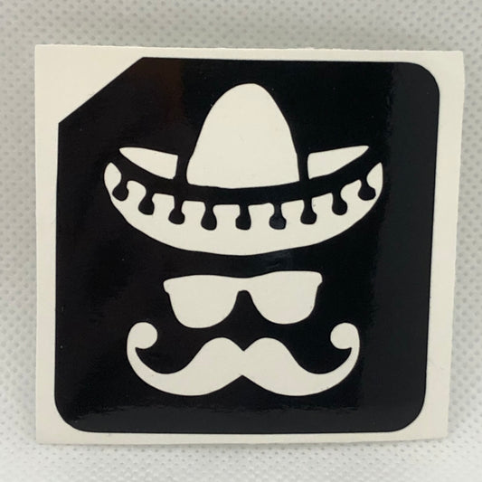 Mustache Sombrero - 10pk