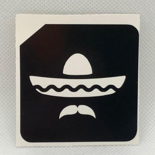 Sombrero Mustache - 10pk