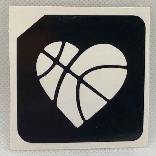 Basketball Heart - 10pk